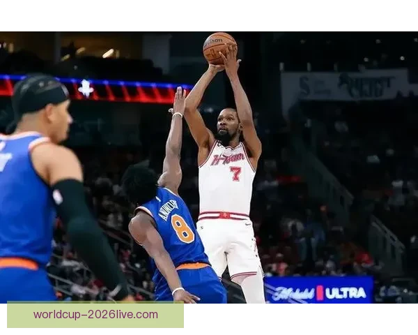 杜兰特砍下27分带队狂胜尼克斯队友激情庆祝全场沸腾