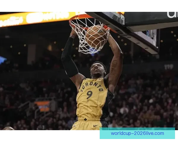 巴雷特27分领衔猛龙四人得分20+轻取爵士 贝利空砍37分无力回天